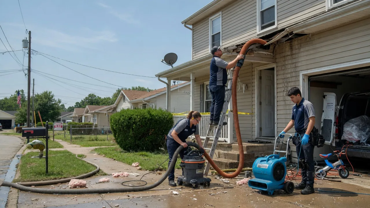 Water Damage Restoration in Fisher, WV near me